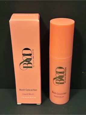 BYOD Blush Concoction Liquid Blush In Passionate Coral $22 MSRP Full Size BNIB